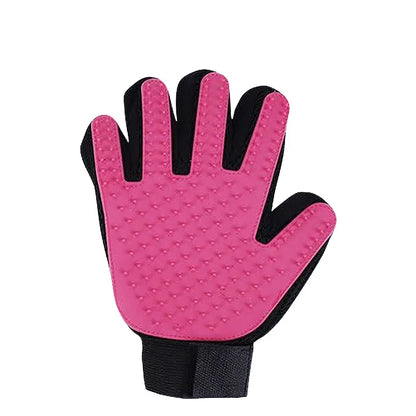 Pet Glove Pet Hair Deshedding Brush Gloves  Hair Remover Clean Massage 