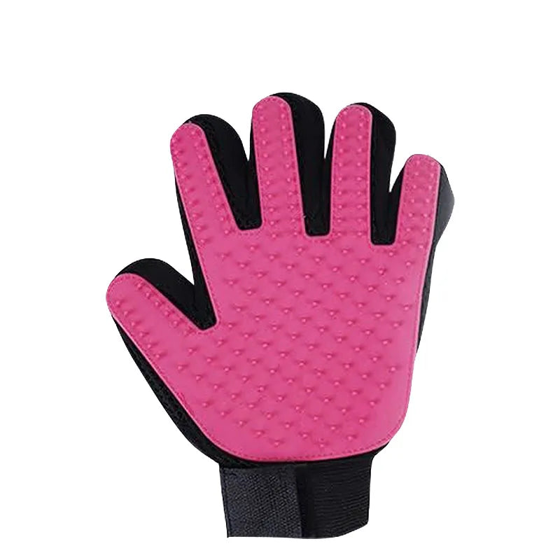 Pet Glove Pet Hair Deshedding Brush Gloves  Hair Remover Clean Massage 