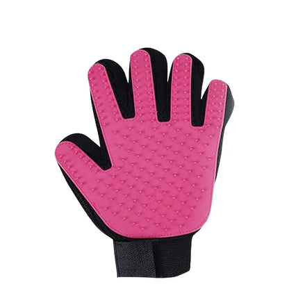 Pet Glove Pet Hair Deshedding Brush Gloves  Hair Remover Clean Massage 