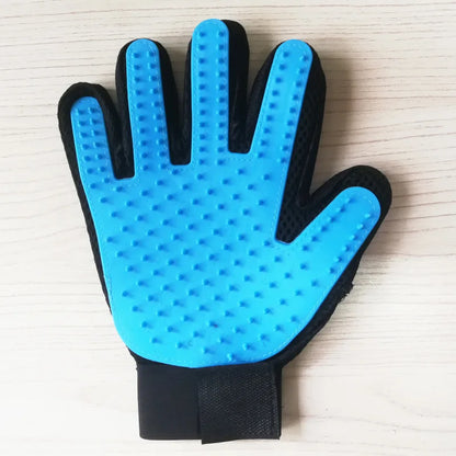 Pet Glove Pet Hair Deshedding Brush Gloves  Hair Remover Clean Massage 