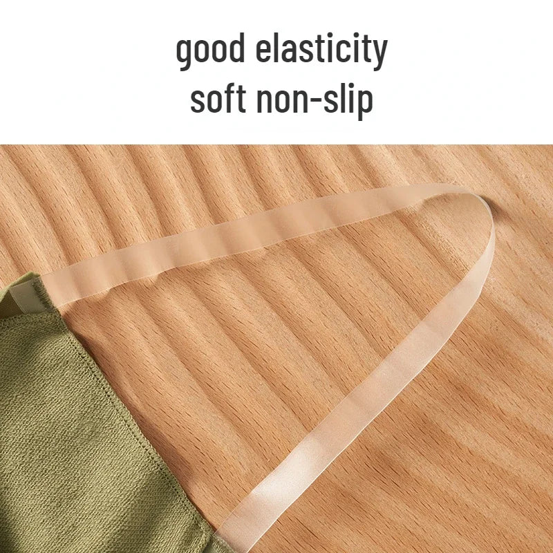 3 Pairs Invisible Boat Socks Women Summer Silicone Non-Slip Socks for High Heels Shoes Ice Silk Thin Half-Palm Suspender New