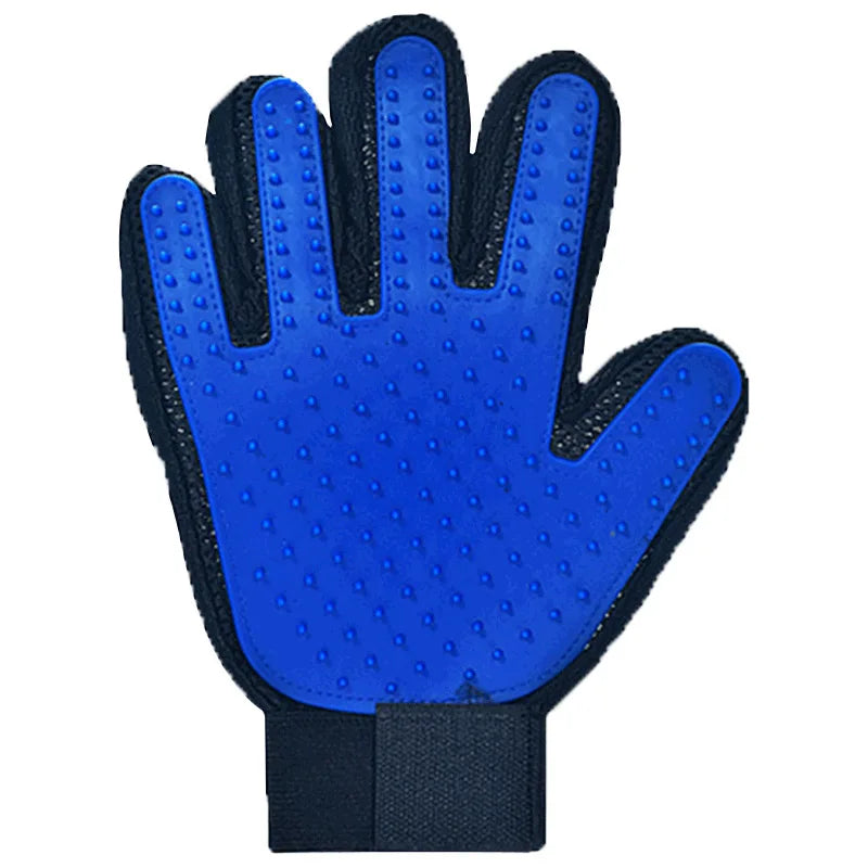 Pet Glove Pet Hair Deshedding Brush Gloves  Hair Remover Clean Massage 