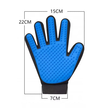 Pet Glove Pet Hair Deshedding Brush Gloves  Hair Remover Clean Massage 