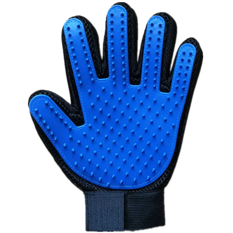 Pet Glove Pet Hair Deshedding Brush Gloves  Hair Remover Clean Massage 