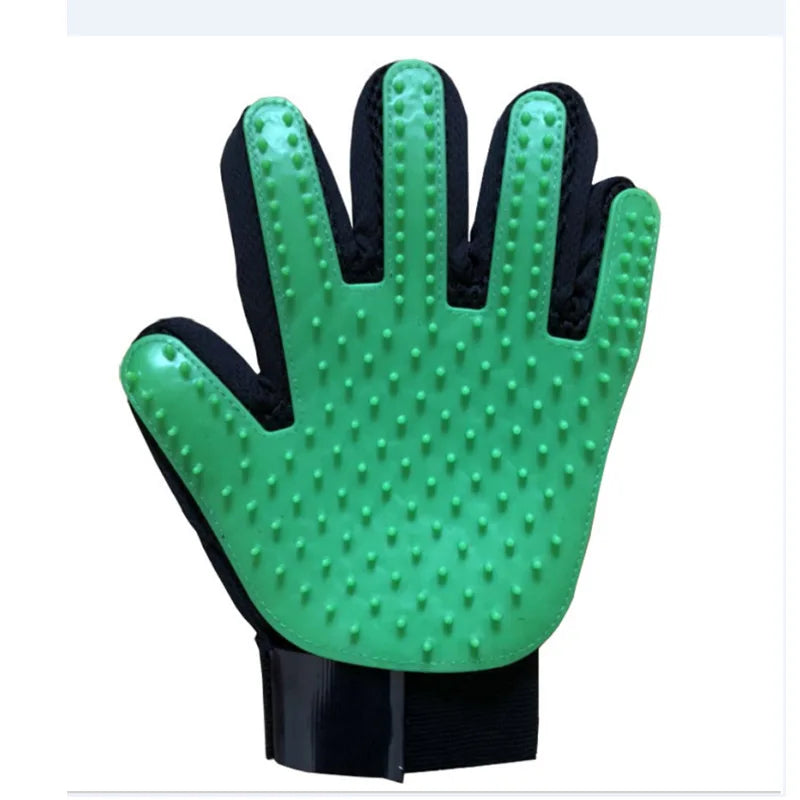 Pet Glove Pet Hair Deshedding Brush Gloves  Hair Remover Clean Massage 